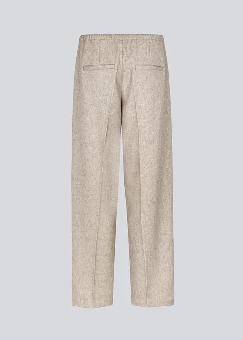 Modström Kale Pants Beige Melange