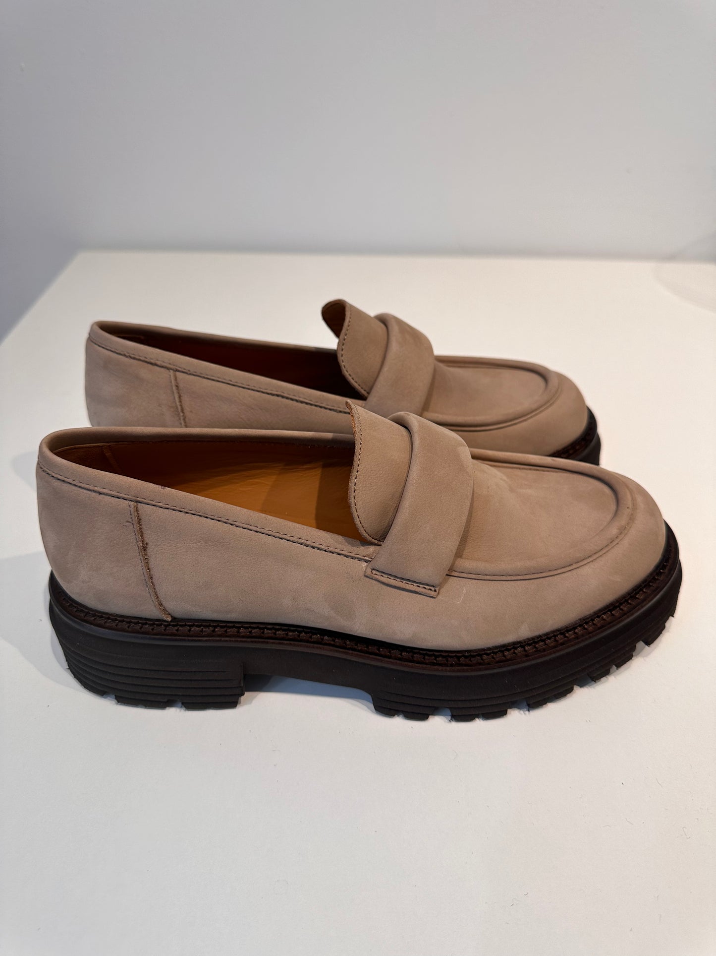 Thea Mika Carrie Loafer in Sand