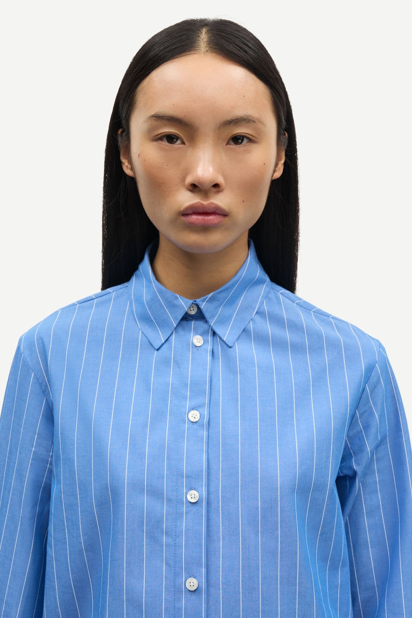 Samsoe Samsoe Samadisoni Hemdbluse gestreift