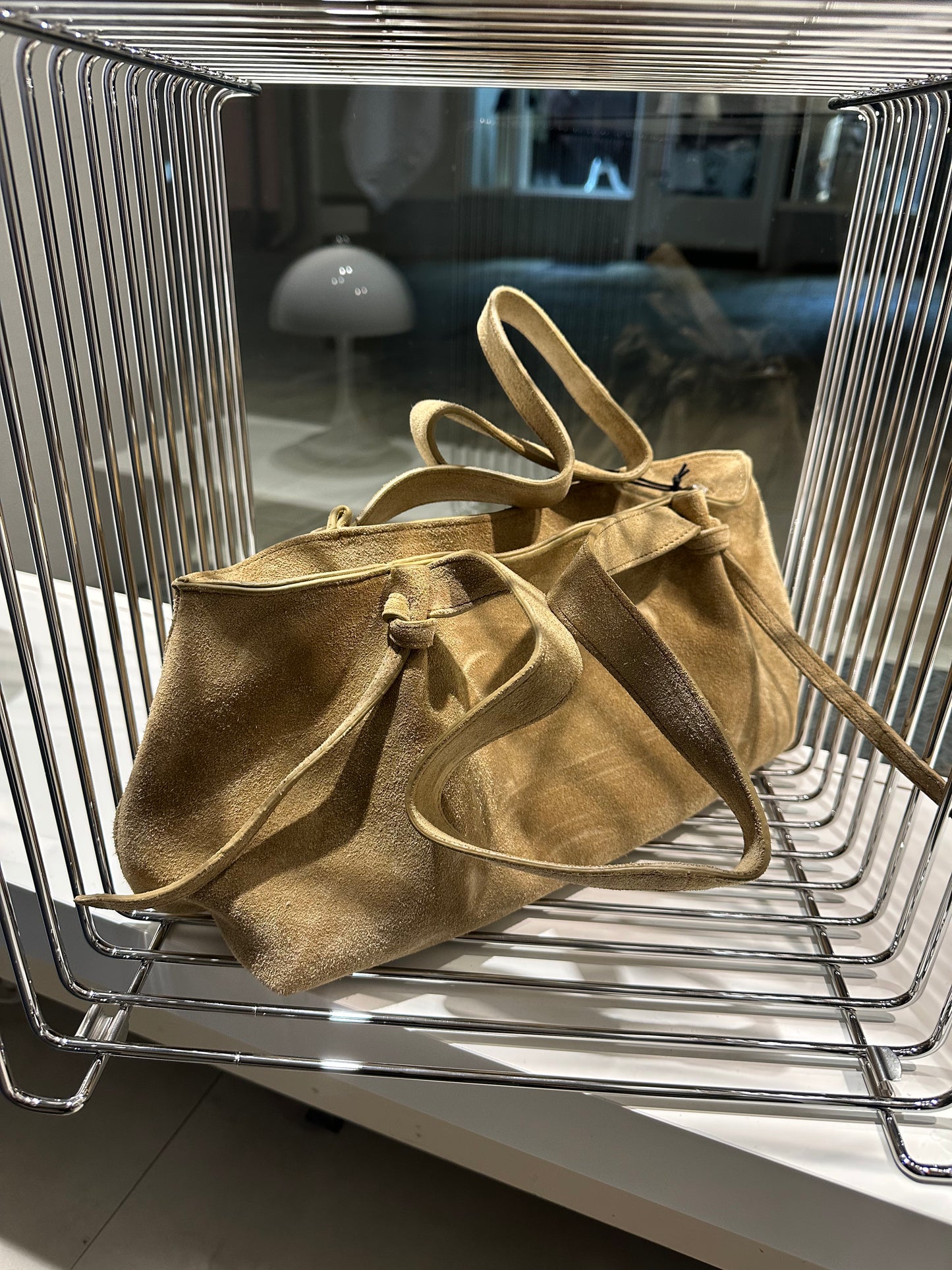 Studio Ar Rosalie Baguette Bag Olive