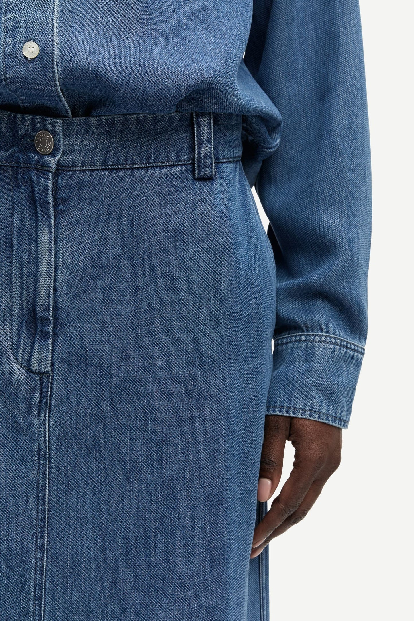 Samsoe Samsoe Satove Rock Denim Blue