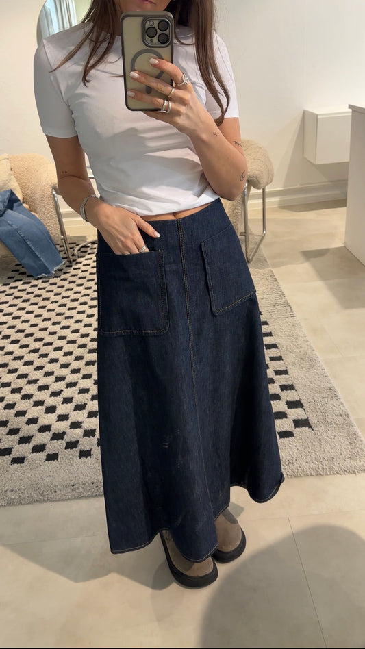 Susanne Bommer Rock Denim Lang