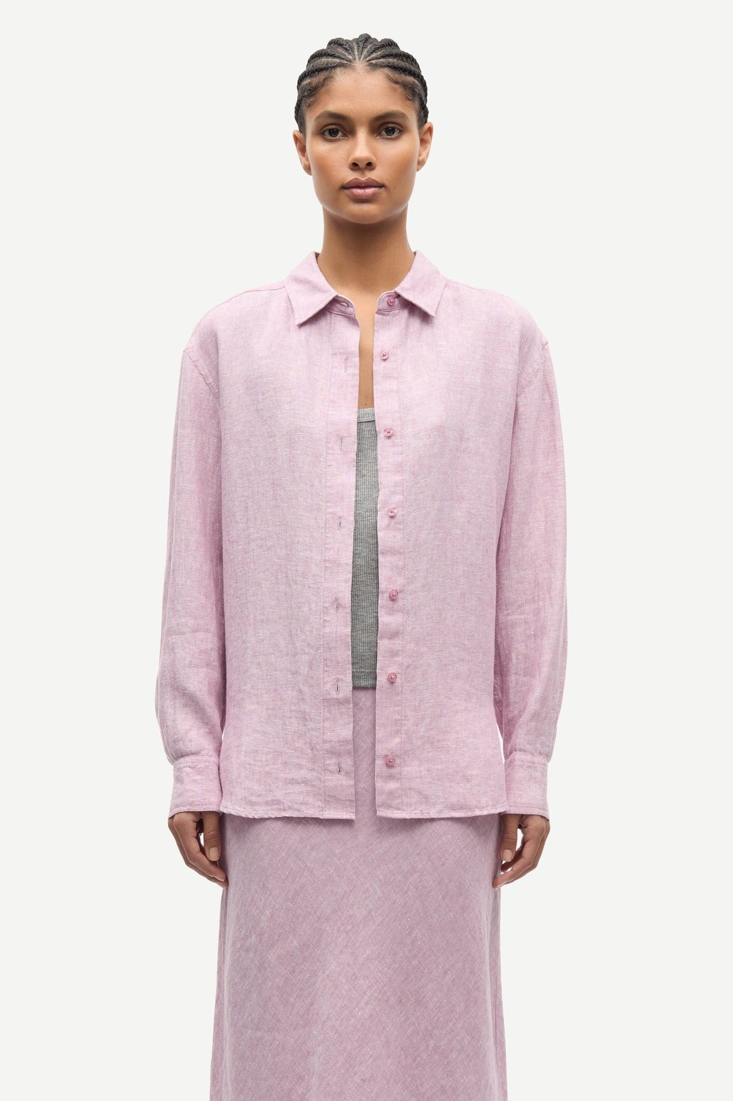 Samsoe Samsoe Saloves Bluse in Magnolie