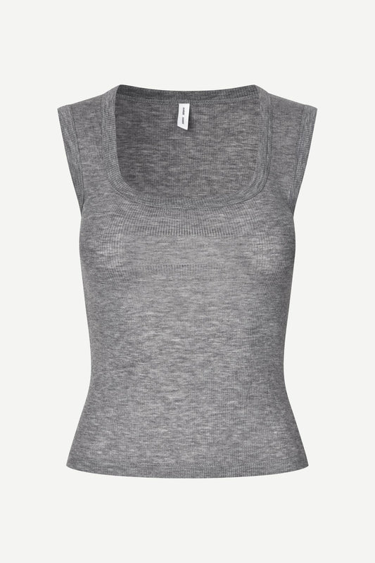 Samsoe Samsoe Sadou Top In Grau