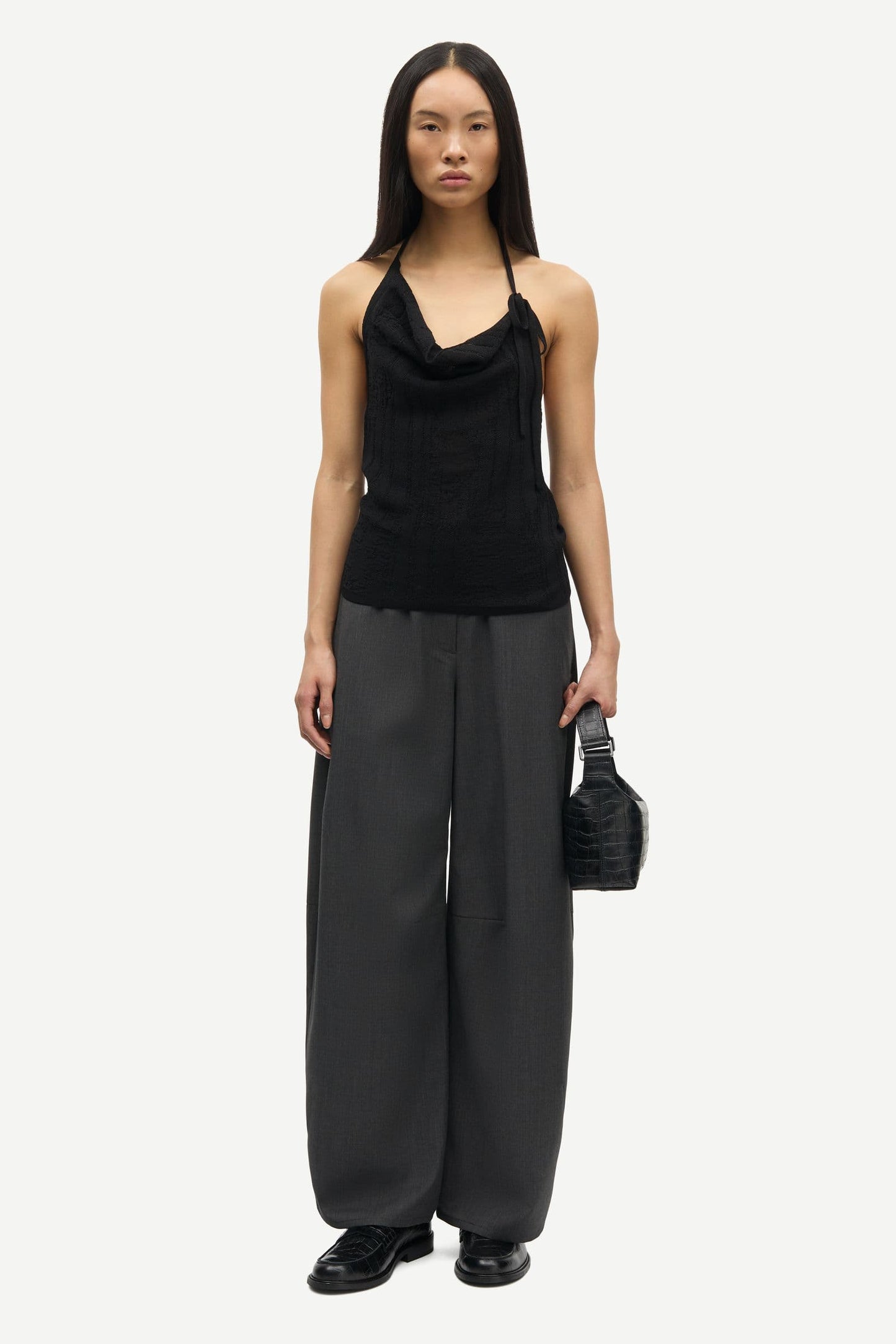Samsoe Samsoe Saroko Hose in Anthrazit