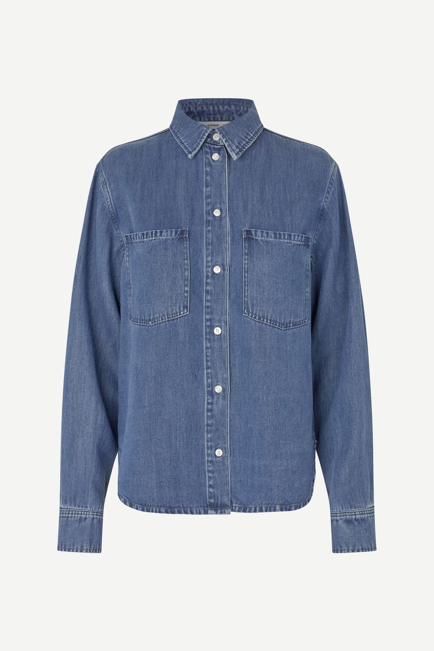 Samsoe Samsoe Sabexy Jeansbluse Blue