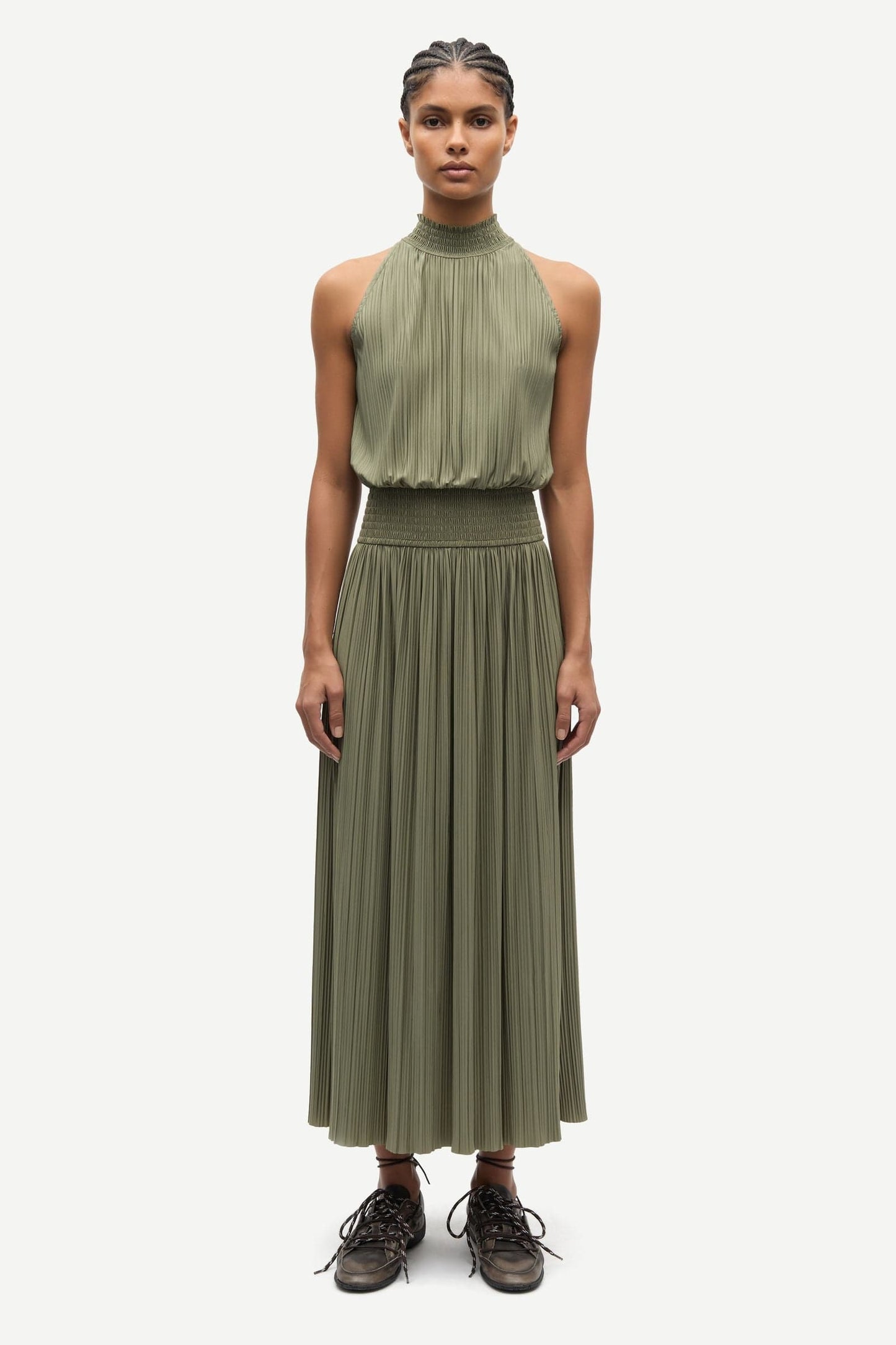 Samsoe Samsoe Uma Dress Green