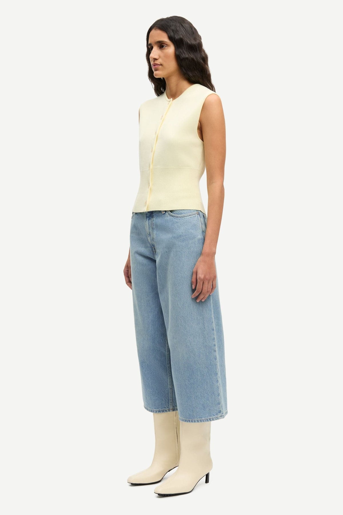 Samsoe Samsoe Saanne Top in Butter Yellow