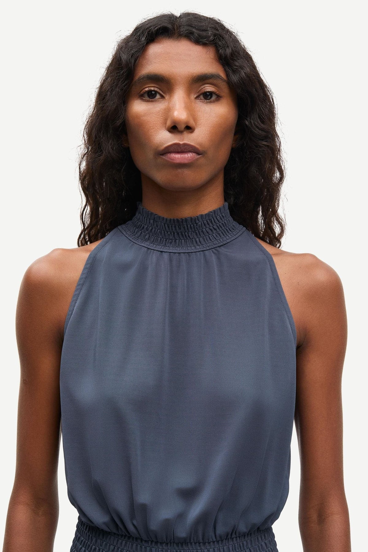 Samsoe Samsoe Saumi Kleid Ombre Blue