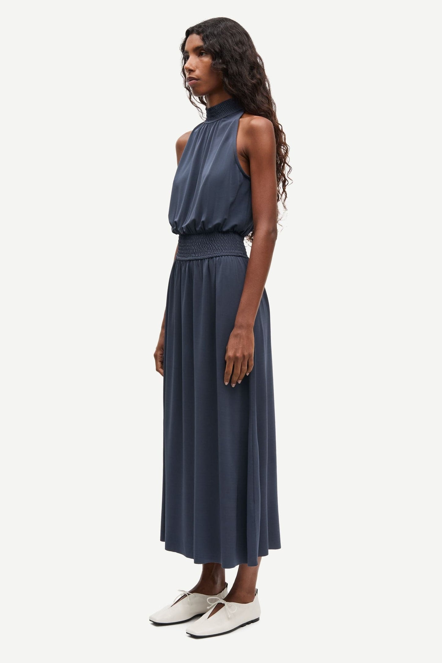 Samsoe Samsoe Saumi Kleid Ombre Blue