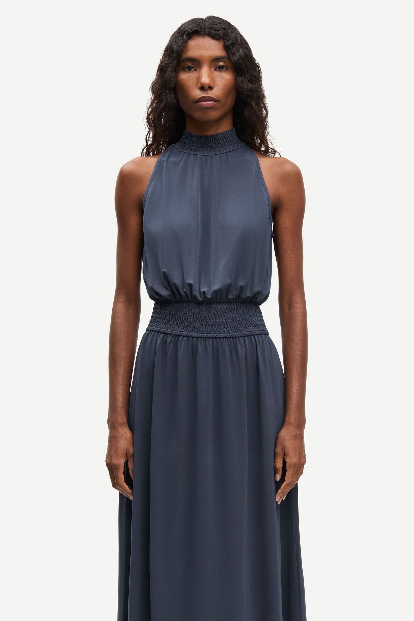 Samsoe Samsoe Saumi Kleid Ombre Blue