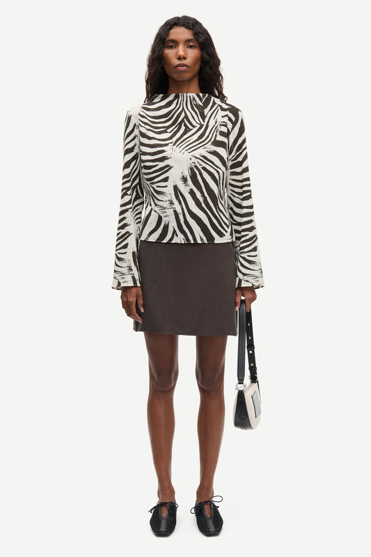 Samsoe Samsoe Samiller Shirt Zebra