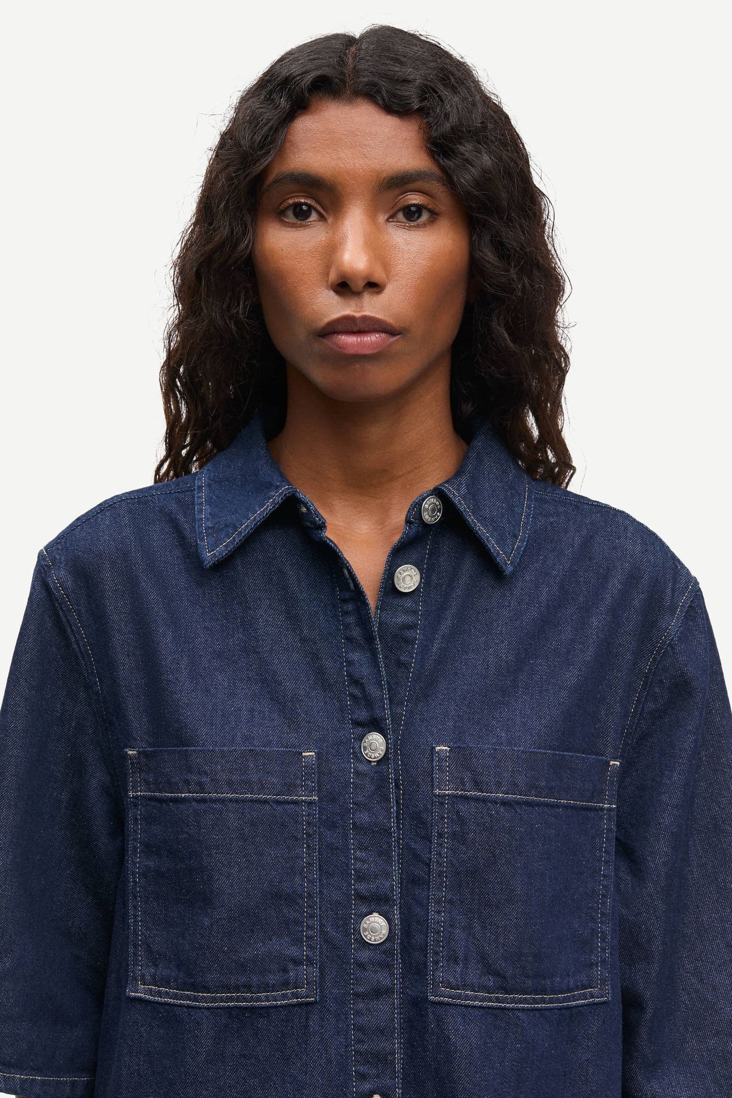 Samsoe Samsoe Satilly Jeanskleid