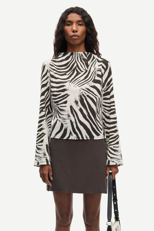 Samsoe Samsoe Samiller Shirt Zebra