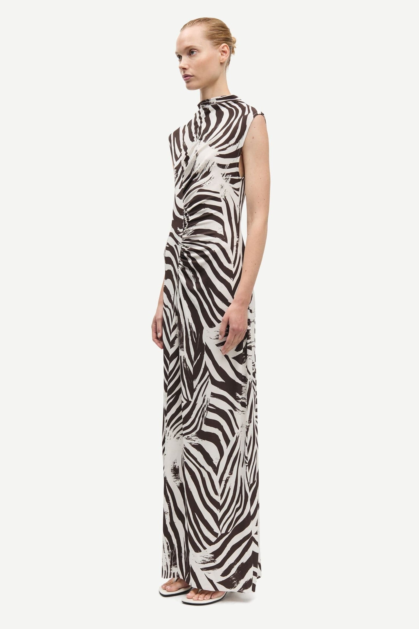 Samsoe Samsoe Saandressa Kleid Zebra