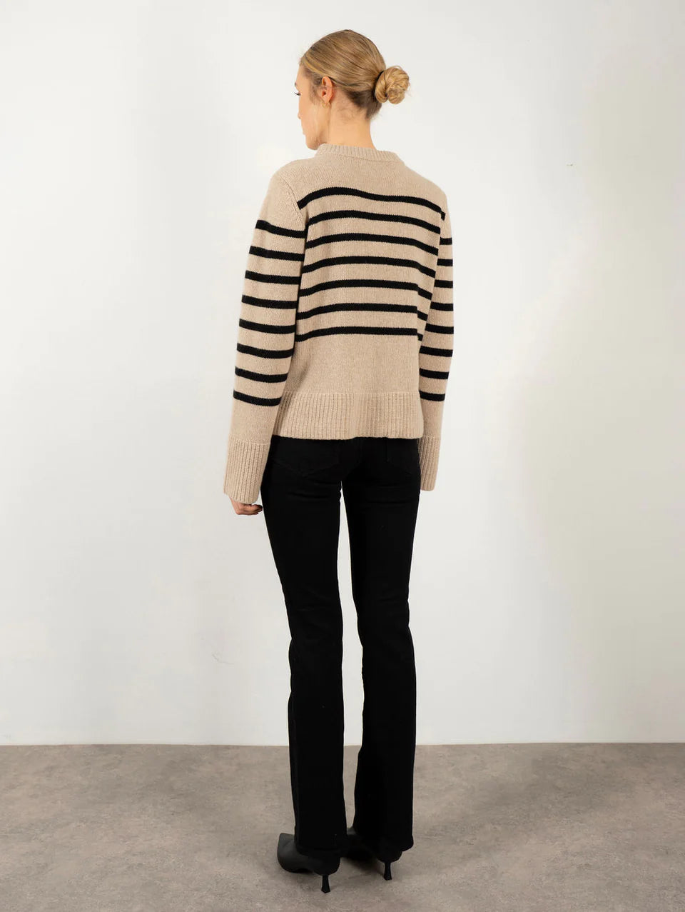 Anna v. Berg Dorothea Cardigan in Waffle/Night