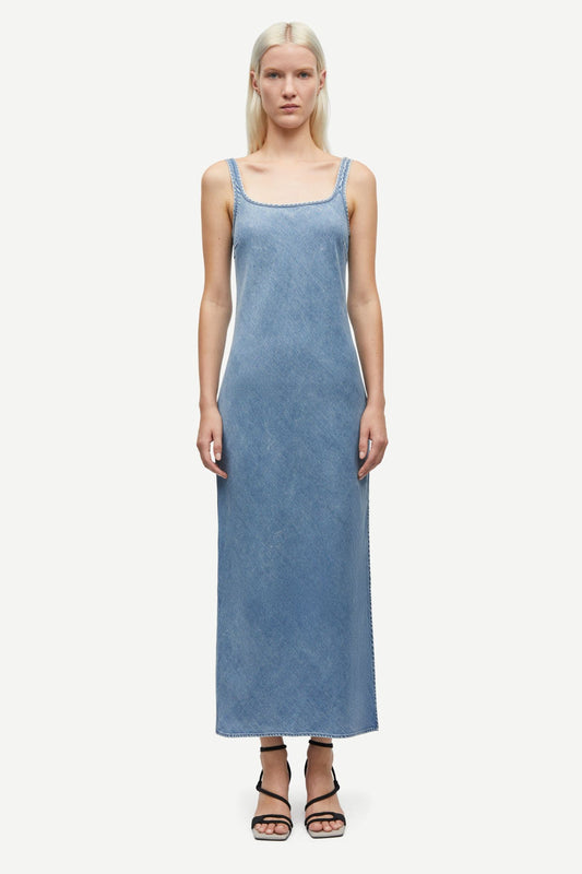 Samsoe Samsoe Sasunna Kleid in Jeans