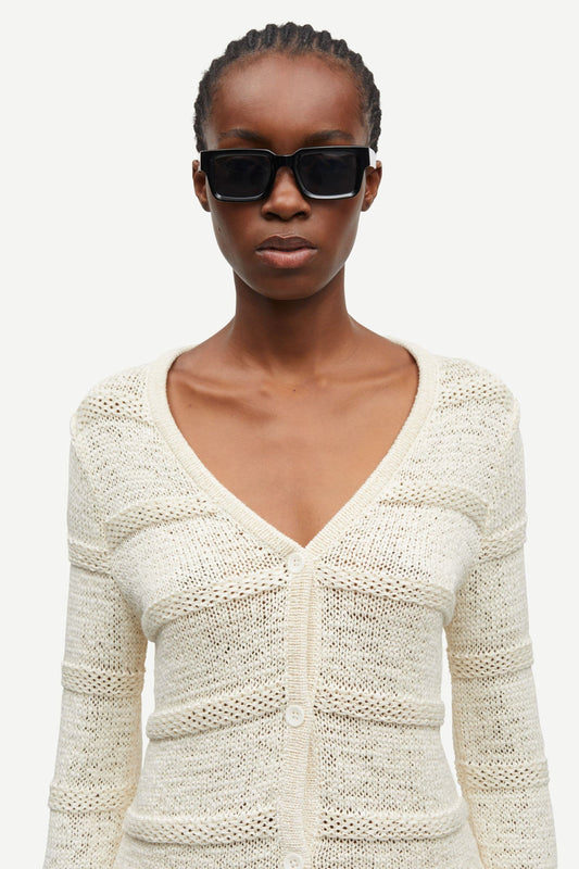 Samsoe Samsoe Sanettie Cardigan in Beige
