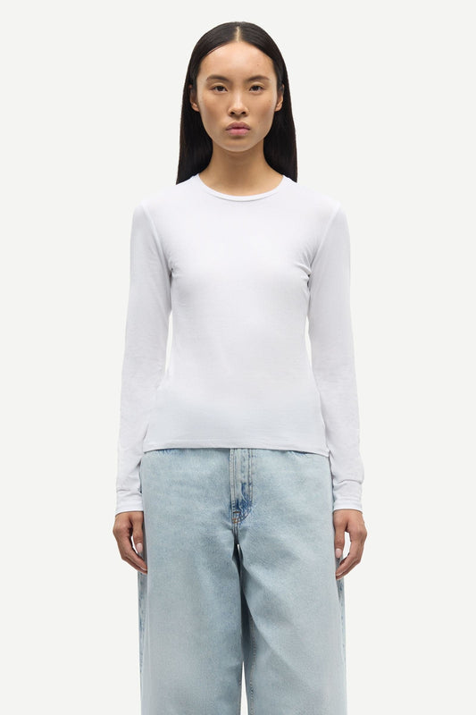 Samsoe Samsoe Saesme Longsleeve White