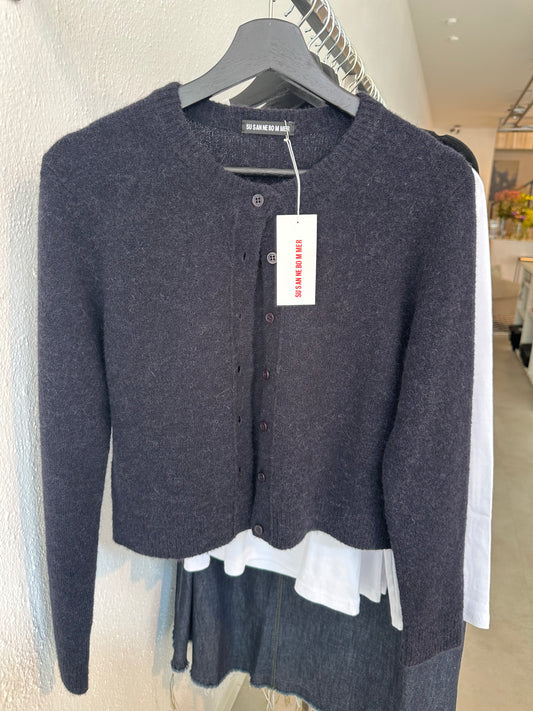 Susanne Bommer Linda Strickjacke in Blue Moon