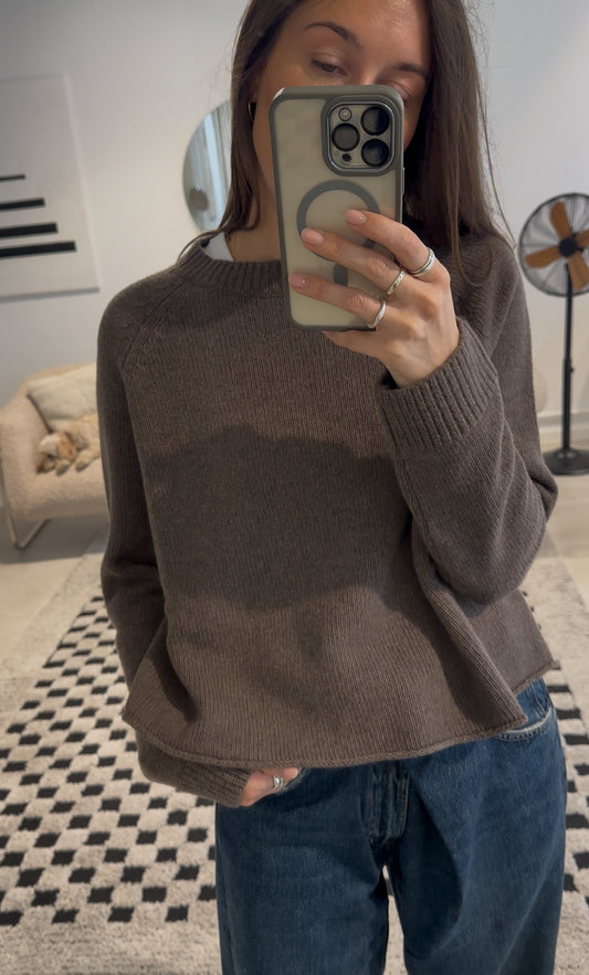 Anna v. Berg Gina Sweater in Nougat