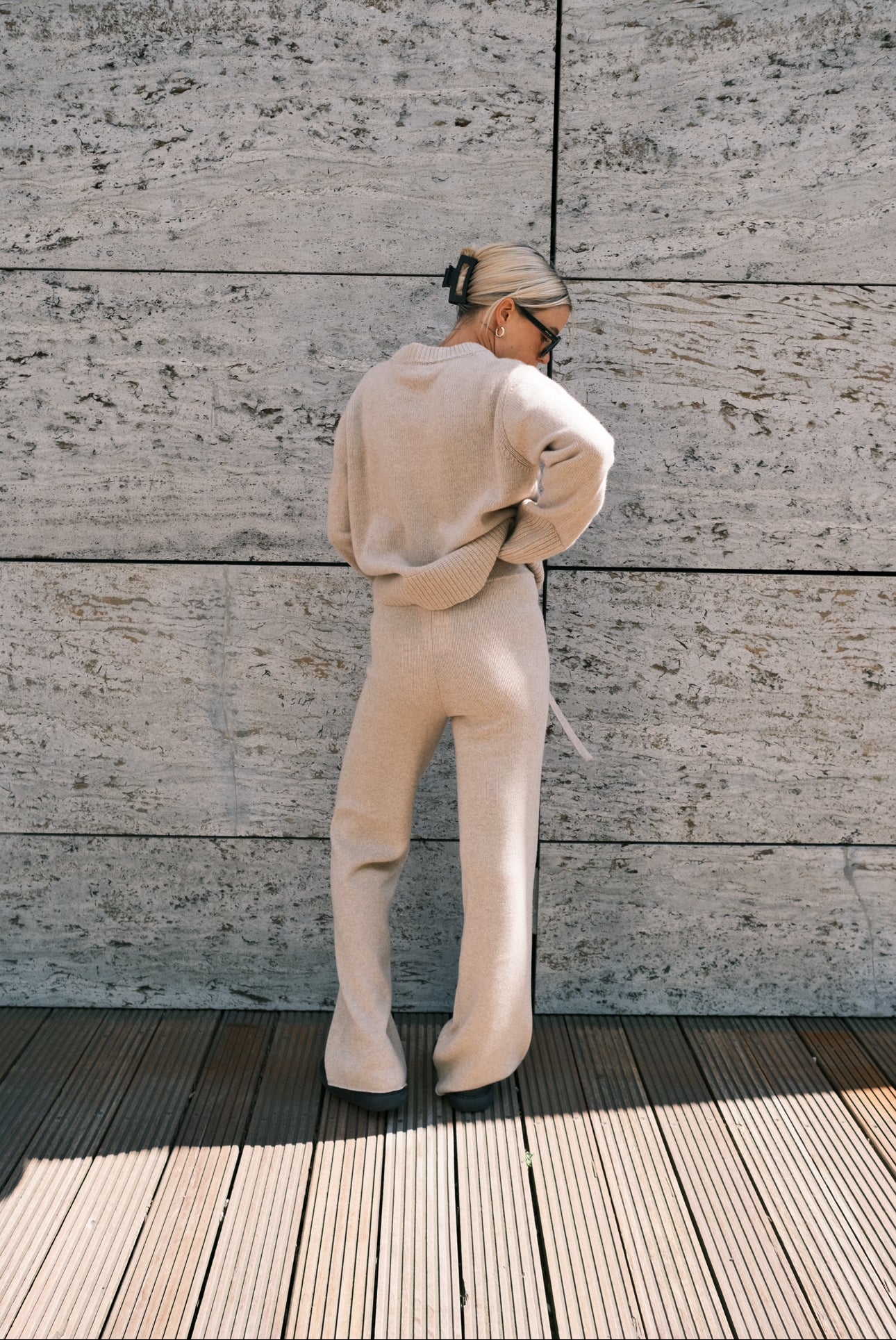 Anna v. Berg Yola Pant in Sand