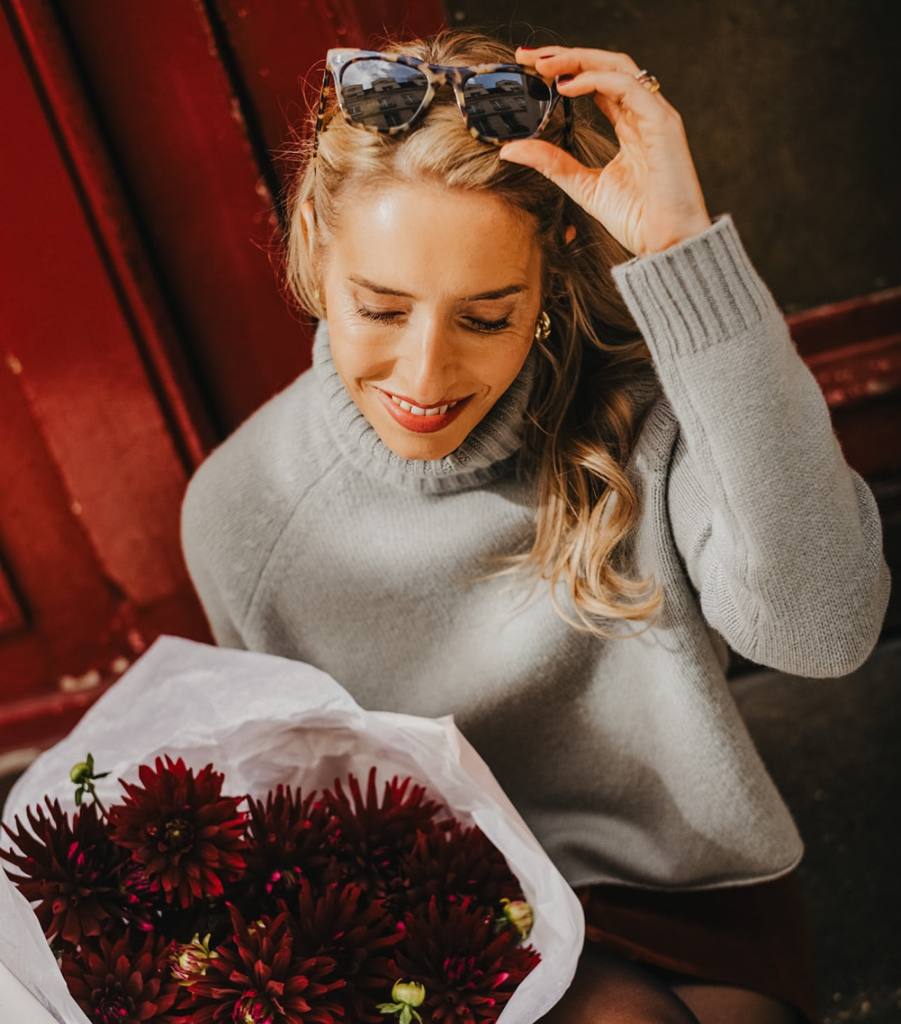 Anna v. Berg Laura Turtleneck in Sage