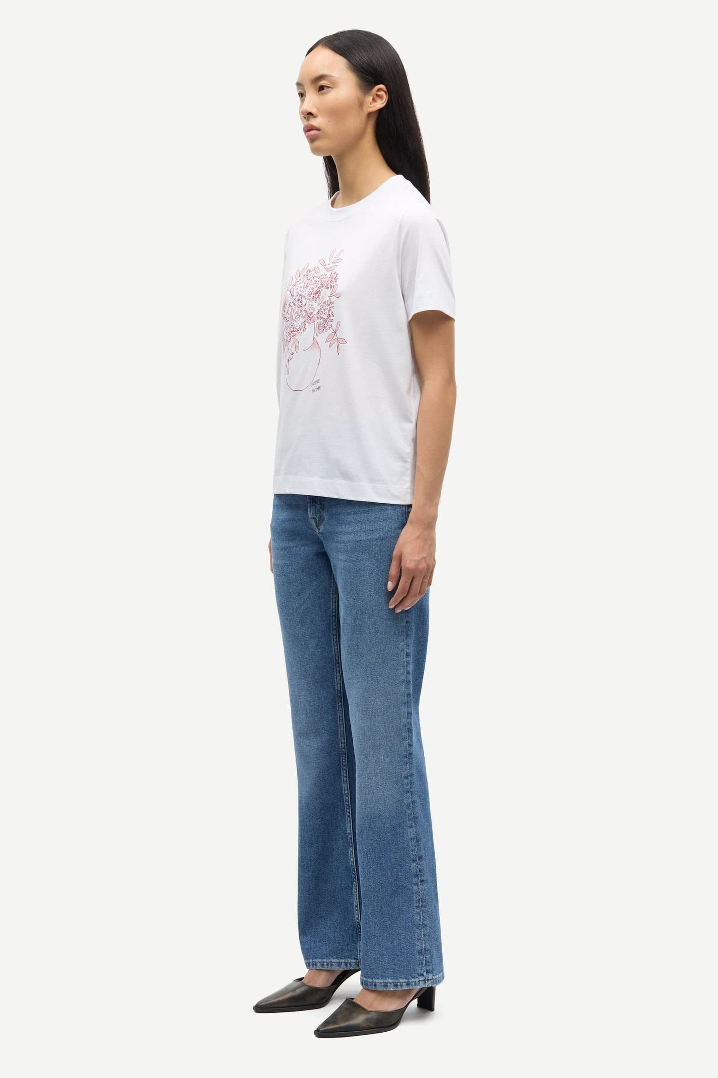 Samsoe Samsoe Sanella Jeans in Blue Comfort