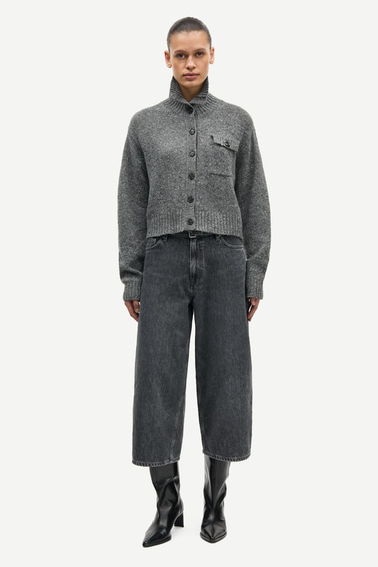 Samsoe Samsoe Saharper Culotte in Grey Cloud