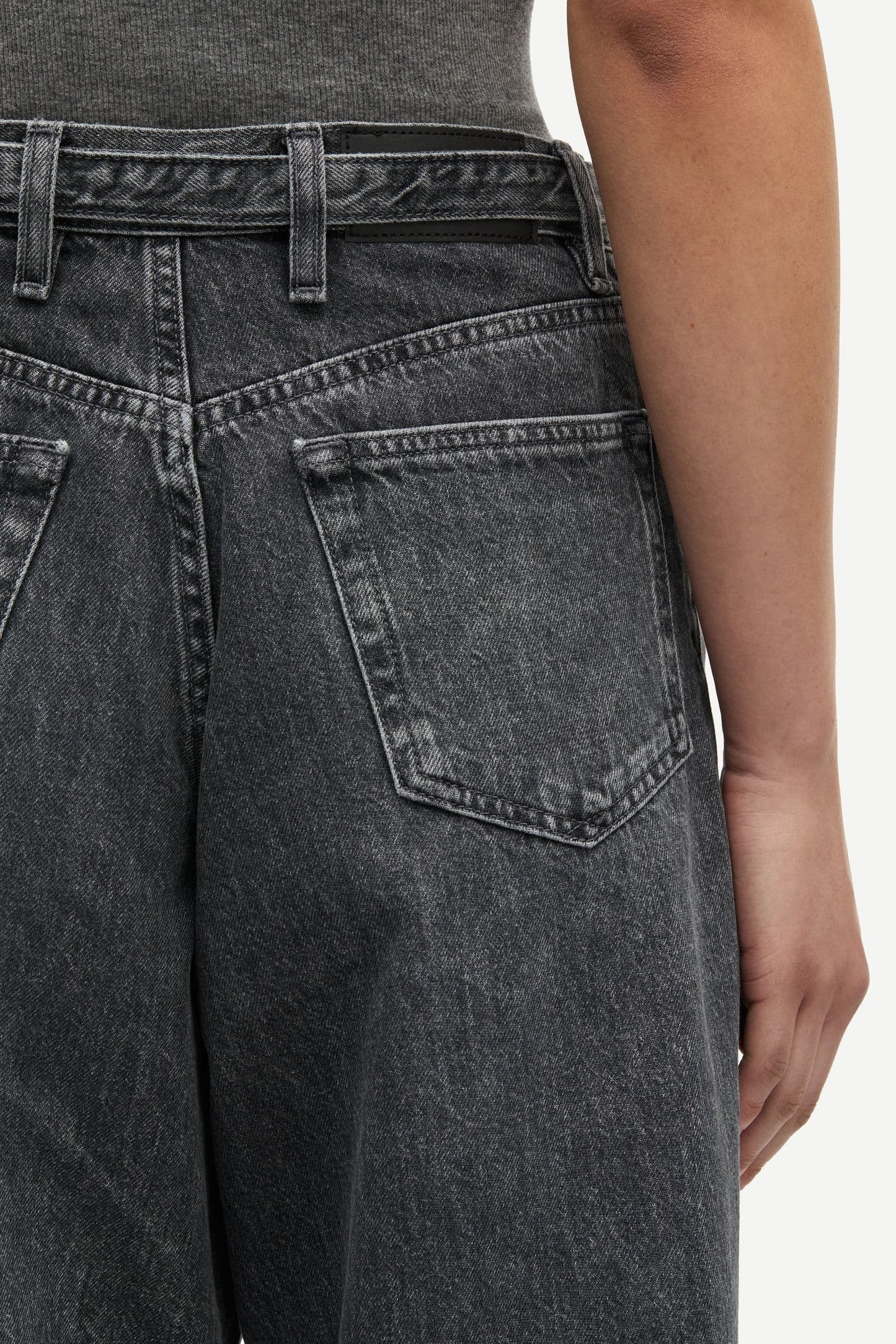 Samsoe Samsoe Saharper Culotte in Grey Cloud