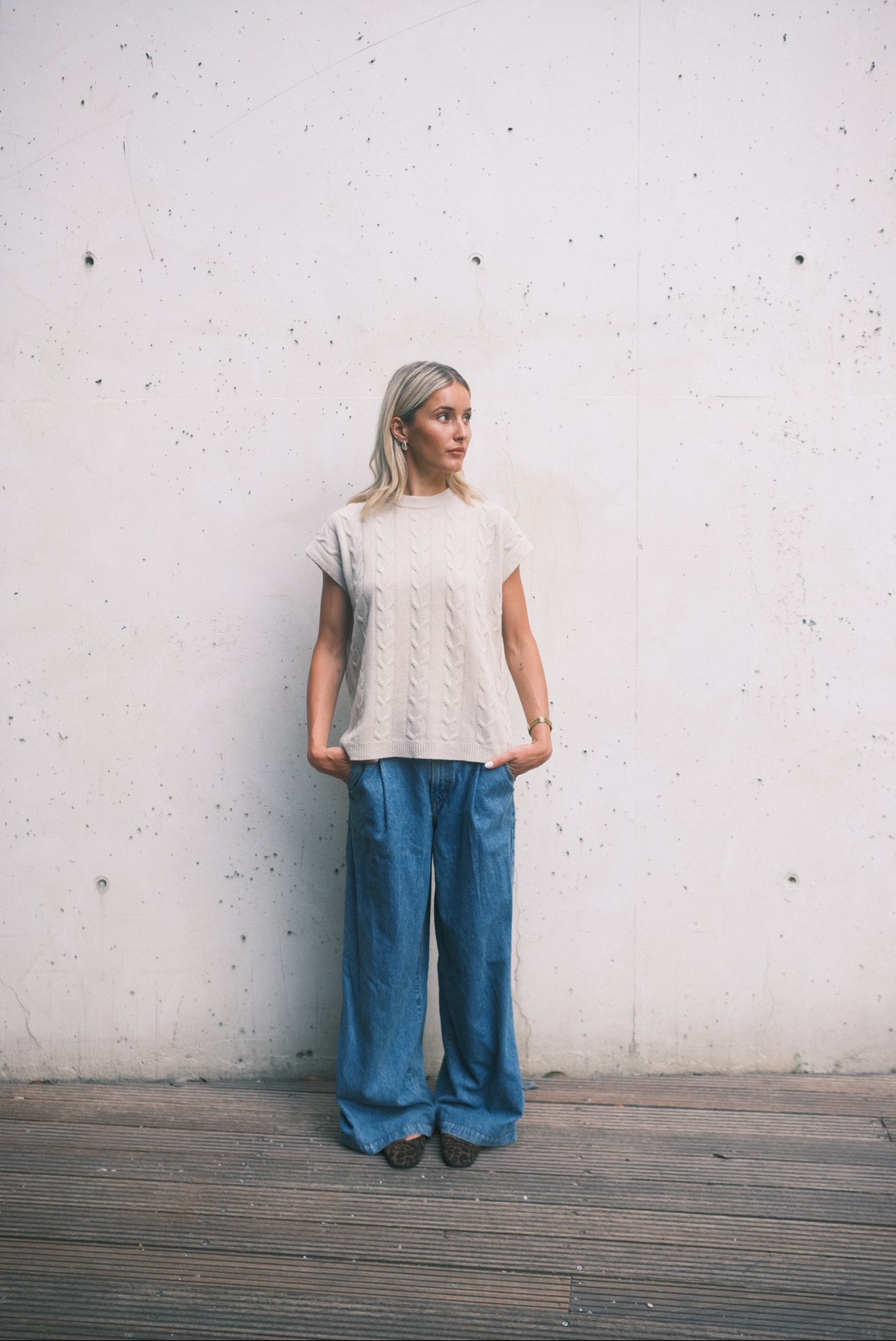 Anna v. Berg Zazie Sweater in Buttermilk