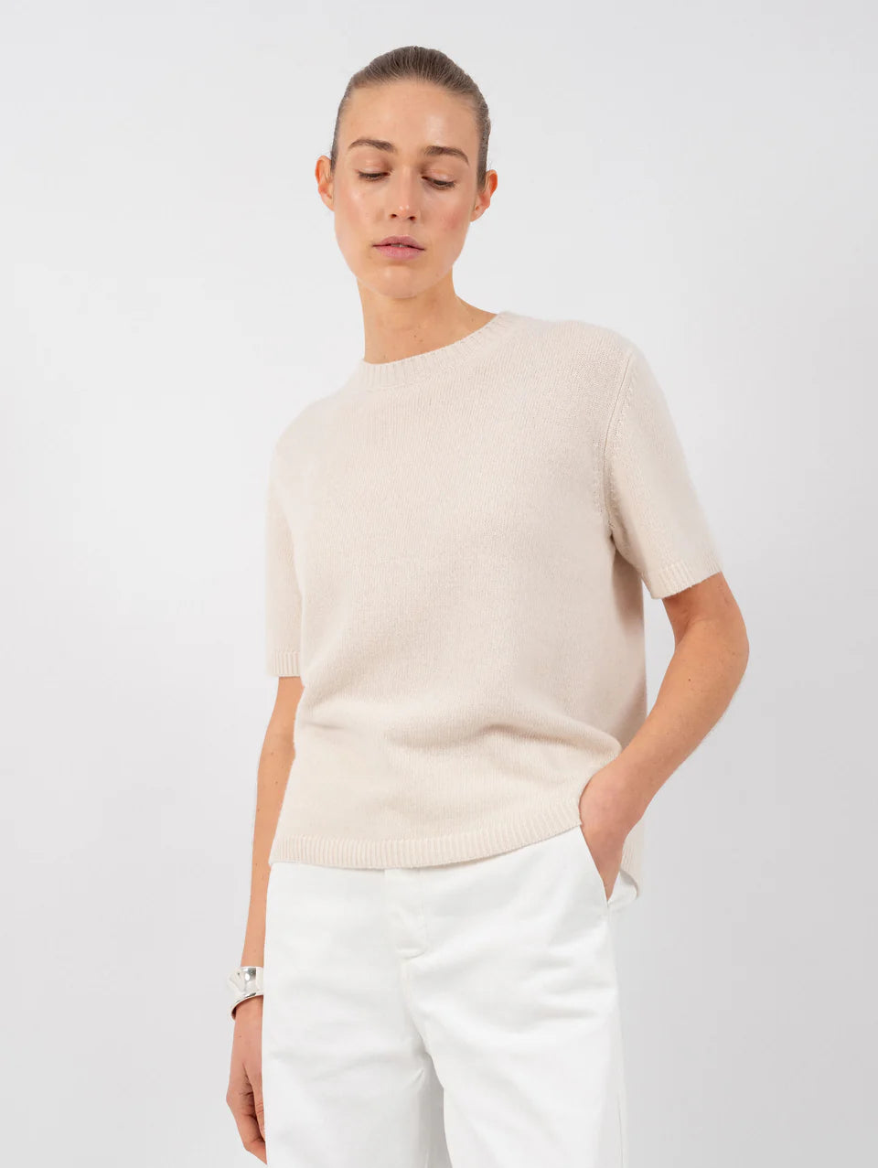 Anna v. Berg Jules Sweater in Vanilla