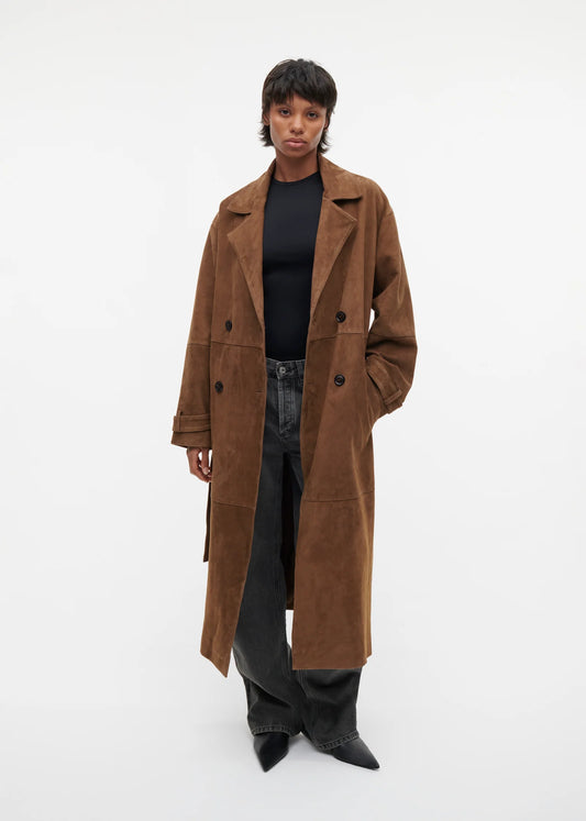 Studio Ar Lilly Long Suede Goat
