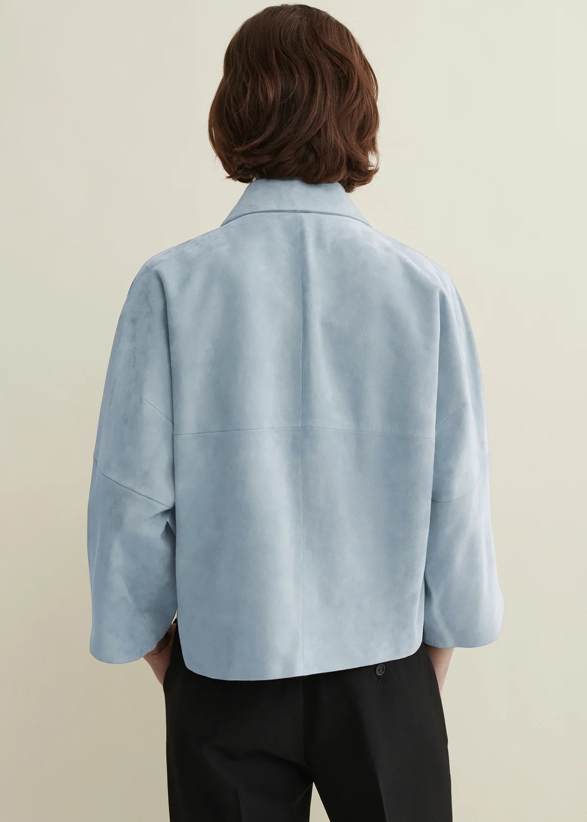 Arma Lederjacke Zazhou Vintage Blue