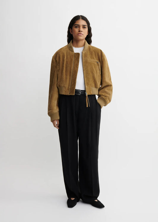 Arma Elettra Lederjacke in Olive