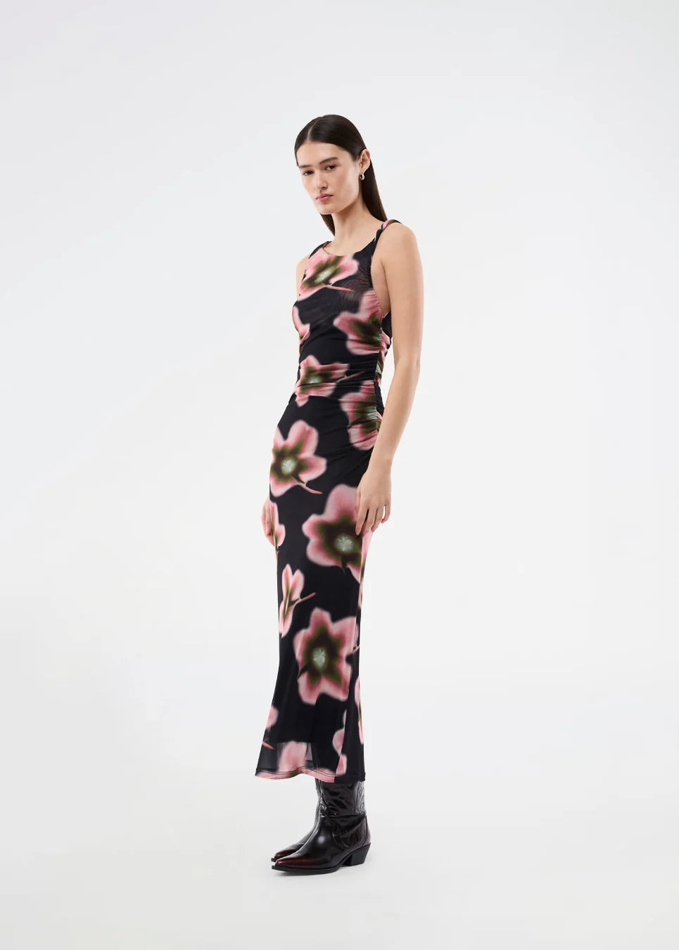 Modström Benja Meshkleid Blumenprint
