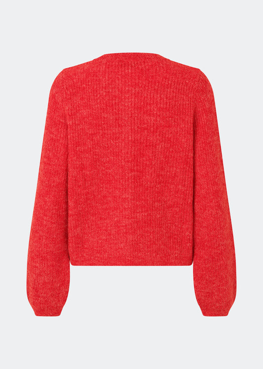 Modström Cris Cardigan in Rot