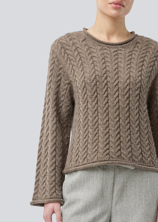 Modström Kurtis Pullover in Chocolate Chip