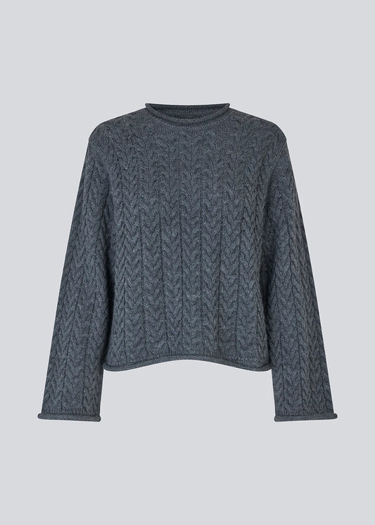 Modström Kurtis Pullover in Ombre Blue