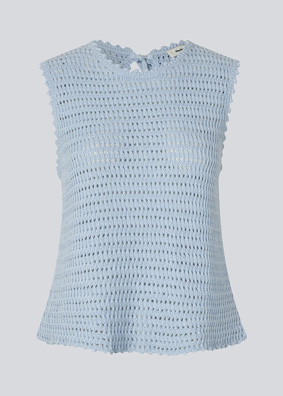 Modström Mie Strick Top in Cashmere Blue