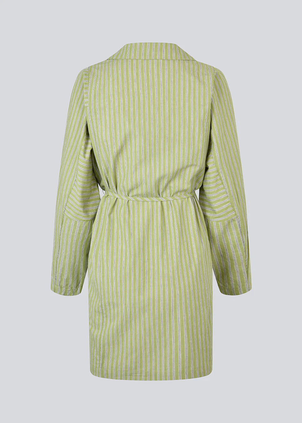 Modström Umeko Kleid Grün Gestreift