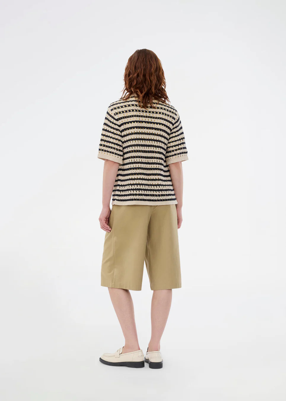 Modström Vester Strick Cardigan Gestreift