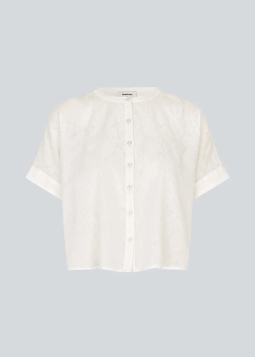 Modström Vilbert Bluse mit leichtem Muster