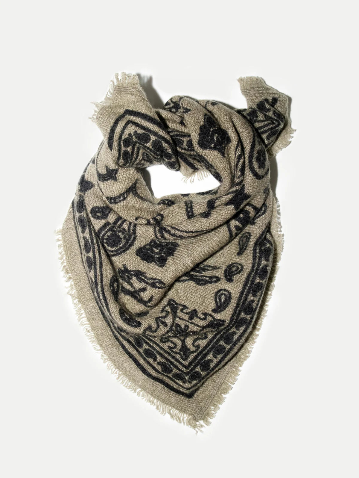 Anna v. Berg Nele Scarf in Breen