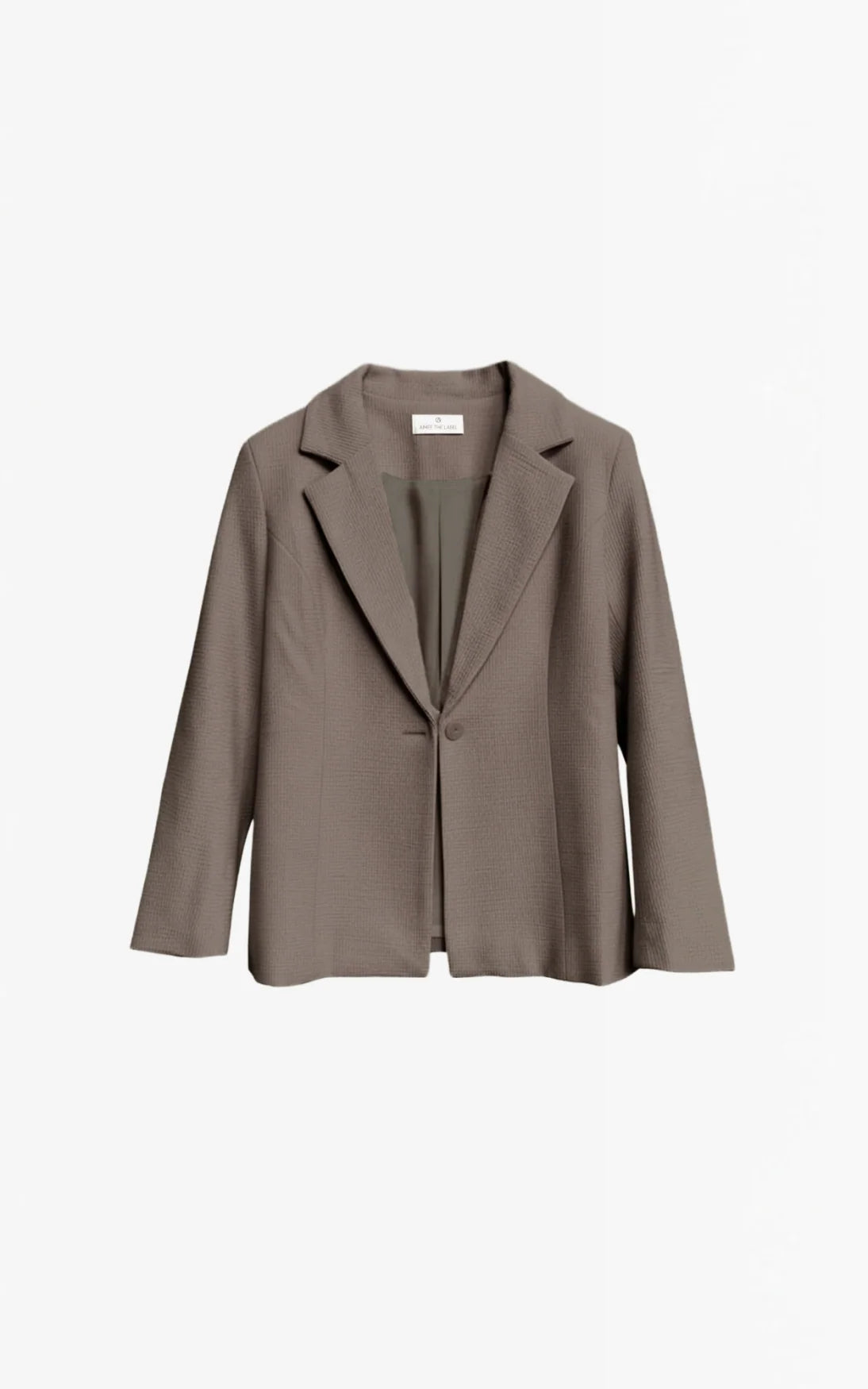 Aimee Blazer Feincord in Taupe