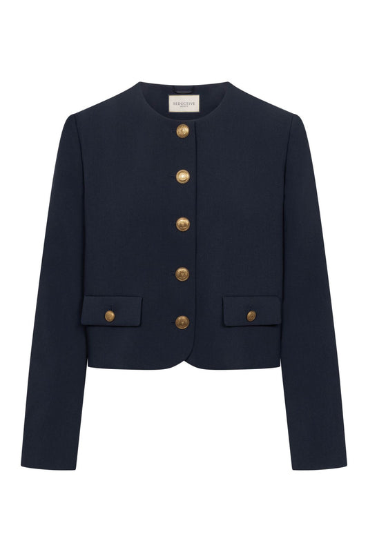 Seductive Catherine Blazer Marine