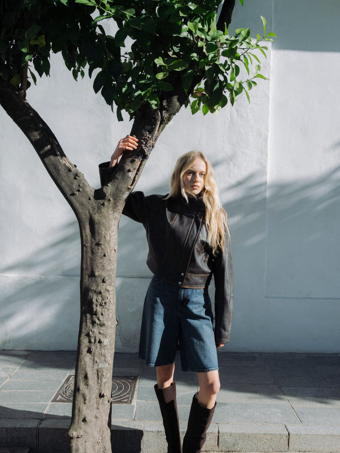 Studio Ar Garca Lederjacke Vintage