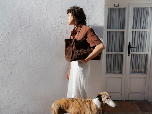 Studio Ar Liandra Shopper Mud Brown