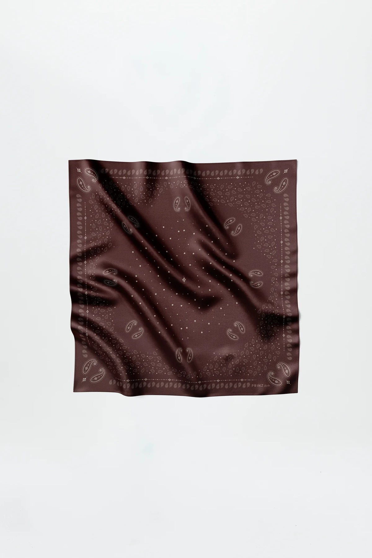 Prinz Berlin Seidentuch Maroon