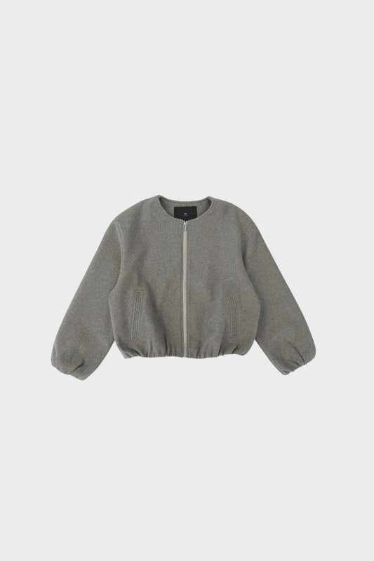 With Black Kennedy Bomberjacke in Grey